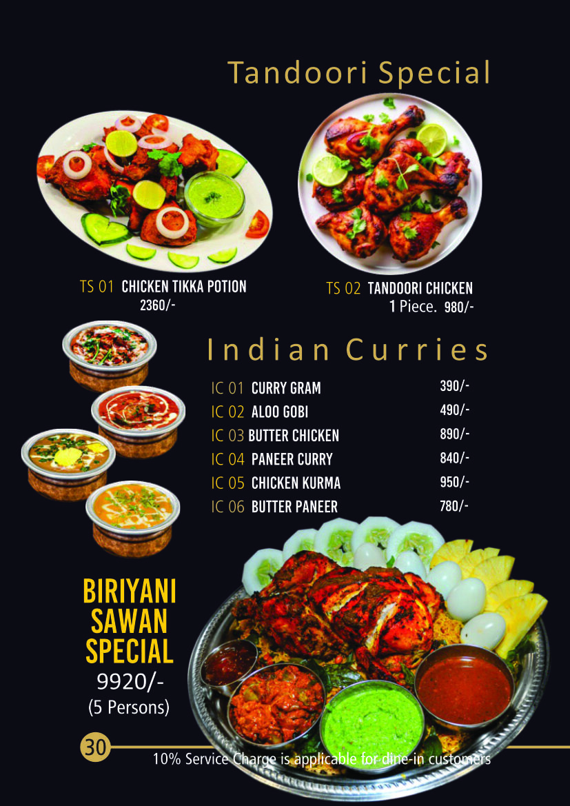 Menu Page 31